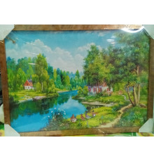 Картина масло 50х70 пласт багет