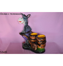 Ослик с тележкой