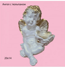 Ангел с тюльпаном
