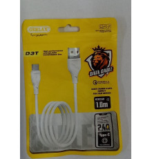 Кабель USB D3T 2.4A