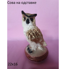 Сова на подставке  зол