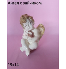 ангел с зайчиком