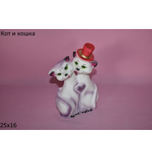 Кот и кошка