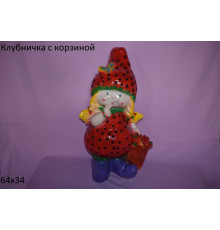 Клубника с корзинкой